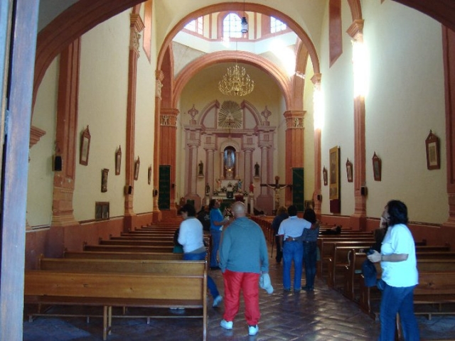 En el altar
